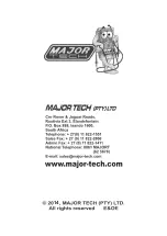 Предварительный просмотр 12 страницы Major tech MT942 User Manual