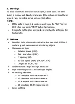 Preview for 3 page of Major tech MT952 Instruction Manual