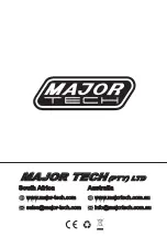 Preview for 16 page of Major tech MT957 Instruction Manual