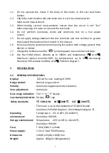 Preview for 2 page of Major tech MTD30 Operation Manual