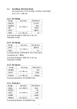 Preview for 3 page of Major tech MTD30 Operation Manual