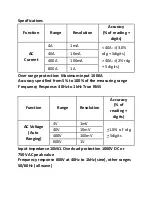 Preview for 6 page of Major tech MTD73A Instruction Manual