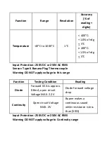 Preview for 9 page of Major tech MTD73A Instruction Manual