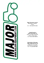 Предварительный просмотр 89 страницы Major 1150 Slurry Vac Operator'S Manual & Parts List