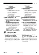 Preview for 41 page of Major 400BL Safety Instruction For Use And Maintenance