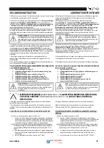 Preview for 53 page of Major 400BL Safety Instruction For Use And Maintenance