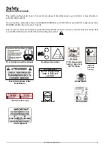 Preview for 7 page of Major Swift S2 MJ70-240FM Operator'S Manual & Parts List