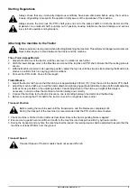 Preview for 13 page of Major Swift S2 MJ70-240FM Operator'S Manual & Parts List