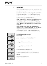 Предварительный просмотр 7 страницы Major XLR5 User Manual