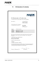 Preview for 15 page of Major XLR5 User Manual