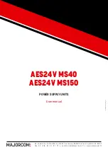 Предварительный просмотр 9 страницы Majorcom: AES24V MS40 User Manual