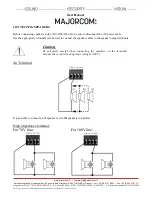 Предварительный просмотр 5 страницы Majorcom: AP 30 Operating Manual