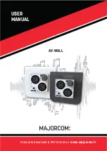 Majorcom: AV-WALL User Manual предпросмотр