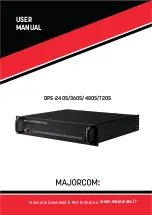 Предварительный просмотр 1 страницы Majorcom: DPS-240S User Manual