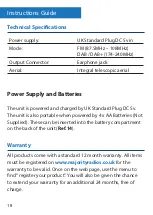 Предварительный просмотр 20 страницы MAJORITY CB24-DAB-RSE Instruction Manual