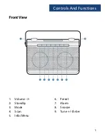 Предварительный просмотр 3 страницы MAJORITY Comberton COM-DAB-BLK User Manual