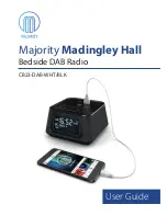 MAJORITY Madingley Hall CB23-DAB-WHT/BLK User Manual preview