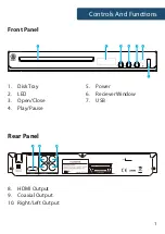 Предварительный просмотр 3 страницы MAJORITY TOW-DVD-BLK Instruction Manual