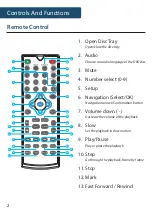 Предварительный просмотр 4 страницы MAJORITY TOW-DVD-BLK Instruction Manual