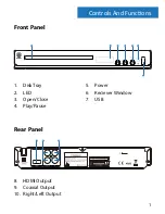 Preview for 3 page of MAJORITY TOWERS TOW-DVD-BLK Instruction Manual