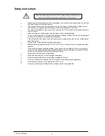 Preview for 4 page of mak DJ audio 60W SPOT MOVING HEAD User Manual