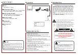 Preview for 2 page of MAK LIG24FM Quick Start Manual