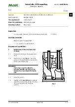 Предварительный просмотр 177 страницы MAK M20 Operating Instructions Manual