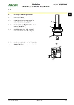 Предварительный просмотр 181 страницы MAK M20 Operating Instructions Manual