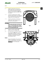 Предварительный просмотр 275 страницы MAK M20 Operating Instructions Manual