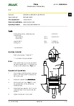 Предварительный просмотр 278 страницы MAK M20 Operating Instructions Manual