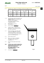 Предварительный просмотр 289 страницы MAK M20 Operating Instructions Manual