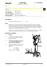 Предварительный просмотр 348 страницы MAK M20 Operating Instructions Manual