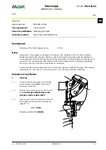 Предварительный просмотр 350 страницы MAK M20 Operating Instructions Manual