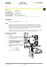 Предварительный просмотр 352 страницы MAK M20 Operating Instructions Manual