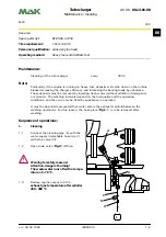 Предварительный просмотр 362 страницы MAK M20 Operating Instructions Manual