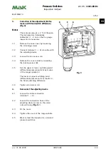 Предварительный просмотр 422 страницы MAK M20 Operating Instructions Manual