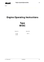MAK M43C Operating Instructions Manual preview
