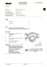 Preview for 210 page of MAK M43C Operating Instructions Manual