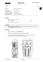 Предварительный просмотр 242 страницы MAK M43C Operating Instructions Manual