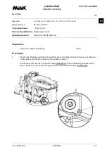 Preview for 247 page of MAK M43C Operating Instructions Manual