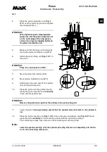 Preview for 330 page of MAK M43C Operating Instructions Manual