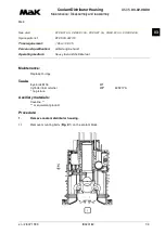 Preview for 336 page of MAK M43C Operating Instructions Manual