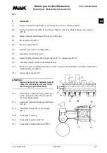 Preview for 357 page of MAK M43C Operating Instructions Manual