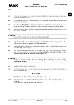 Предварительный просмотр 364 страницы MAK M43C Operating Instructions Manual