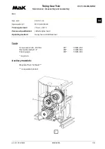 Предварительный просмотр 370 страницы MAK M43C Operating Instructions Manual