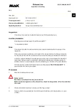 Preview for 389 page of MAK M43C Operating Instructions Manual