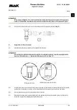 Preview for 460 page of MAK M43C Operating Instructions Manual