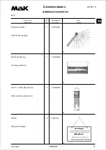 Предварительный просмотр 509 страницы MAK M43C Operating Instructions Manual