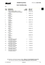 Preview for 870 page of MAK M43C Operating Instructions Manual