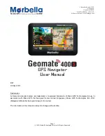 Maka Technologies Geomate 400S User Manual предпросмотр